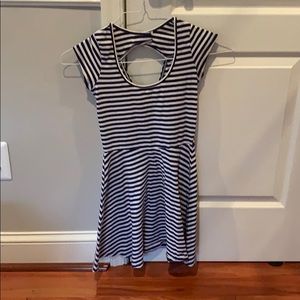 Striped Abercrombie kids skater dress